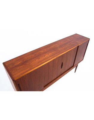 Teak Highboard, Denmark, 1960s-BXB-1730332