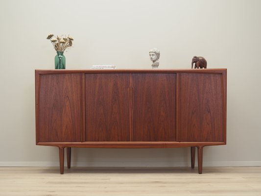 Teak Highboard from Omann Jun, Denmark, 1960s-VND-1789738