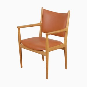 Teak JH-513 Armchair by Hans J. Wegner-MTD-1400482