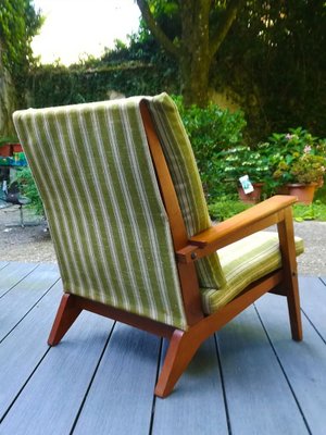 Teak Lounge Chair, 1950s-ZJN-715411