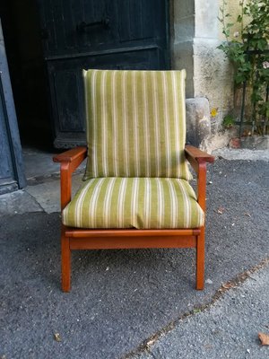 Teak Lounge Chair, 1950s-ZJN-715411