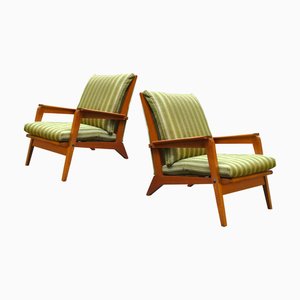 Teak Lounge Chair, 1950s-ZJN-715411