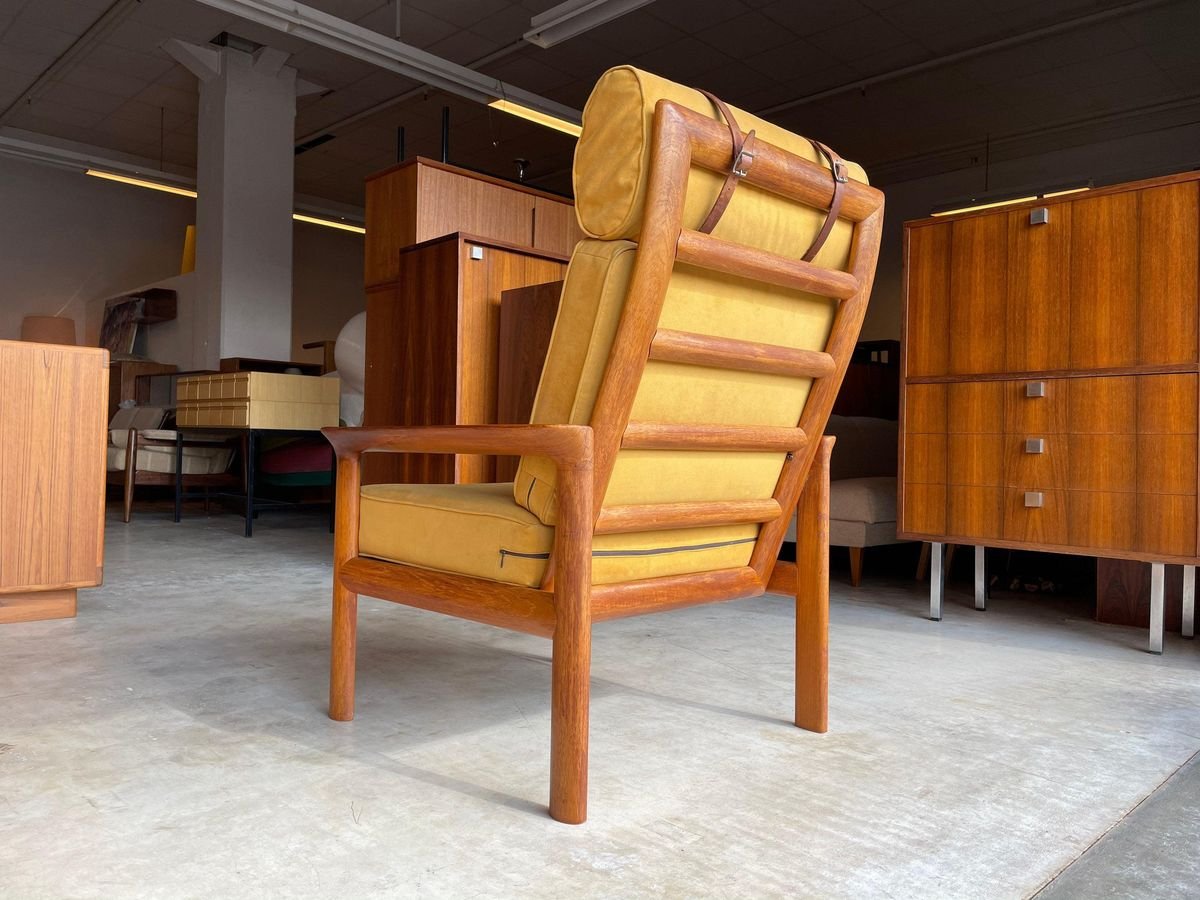 Teak Lounge Chair by Sven Ellekaer for Komfort, Denmark, 1960s