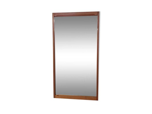 Teak Mirror by Aksel Kjersgaard, Denmark, 1960s-ZO-1033822