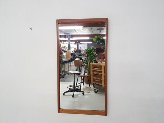 Teak Mirror by Aksel Kjersgaard, Denmark, 1960s-ZO-1033822