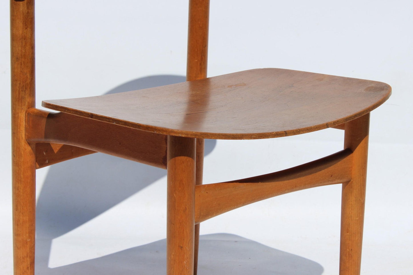 Teak Model 122 Dining Chairs by Børge Mogensen, 1960s, Set of 6