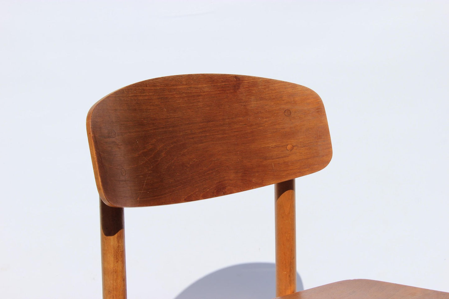 Teak Model 122 Dining Chairs by Børge Mogensen, 1960s, Set of 6