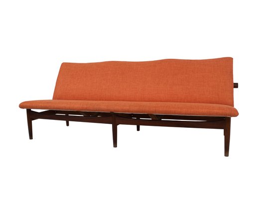 Teak Model 137 Japan Sofa by Finn Juhl for France and Son, Denmark, 1950s-UQV-1020146