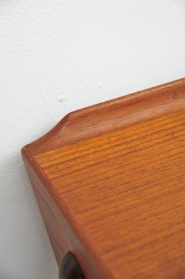 Teak Model 200 Desk by Svend Åge Madsen for Sigurd Hansens, 1960s-ZE-1369113