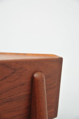 Teak Model 200 Desk by Svend Åge Madsen for Sigurd Hansens, 1960s-ZE-1369113