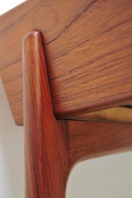 Teak Model 200 Desk by Svend Åge Madsen for Sigurd Hansens, 1960s-ZE-1369113