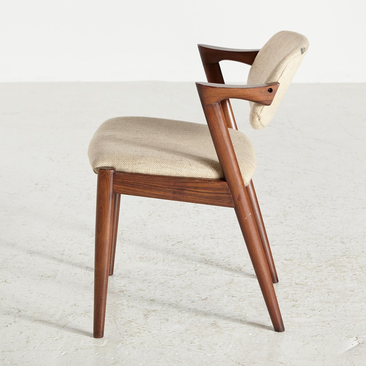 Teak Model 42 Dining Chairs by Kai Kristiansen for Schou Andersen, Set of 6