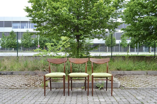 Teak Model 603 Dining Chairs by Gustav Herksrtöter for Lübke, Set of 3-UF-1306668