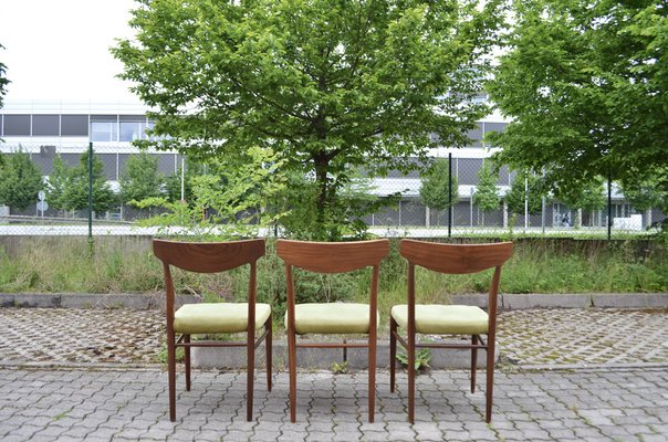 Teak Model 603 Dining Chairs by Gustav Herksrtöter for Lübke, Set of 3-UF-1306668