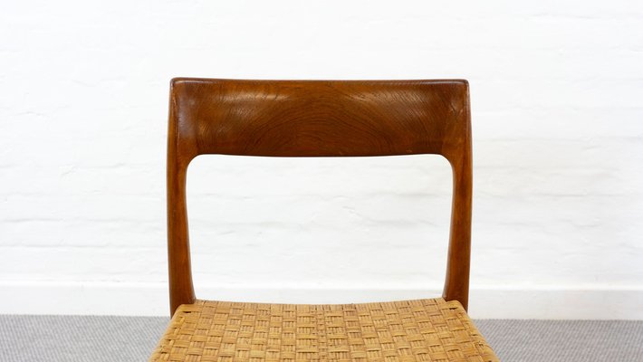 Teak Model 77 Chairs by Niels O. Möller for J.L. Møllers, Denmark, Set of 4-EE-1785823