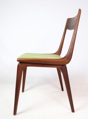 Teak Model Boomerang Dining Chairs by Alfred Christensen for Slagelse Møbelfabrik, 1960, Set of 4-UY-1422343