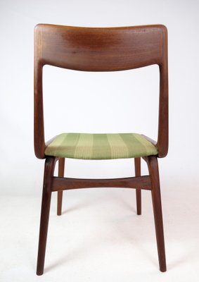 Teak Model Boomerang Dining Chairs by Alfred Christensen for Slagelse Møbelfabrik, 1960, Set of 4-UY-1422343