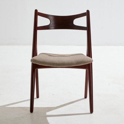 Teak Model CH29P Sawbuck Dining Chairs by Hans J. Wegner for Carl Hansen & Son, Set of 4-CI-1360684