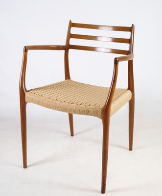 Teak Model No. 62 Armchairs by N. O. Moller, 1962, Set of 2-UY-1368596