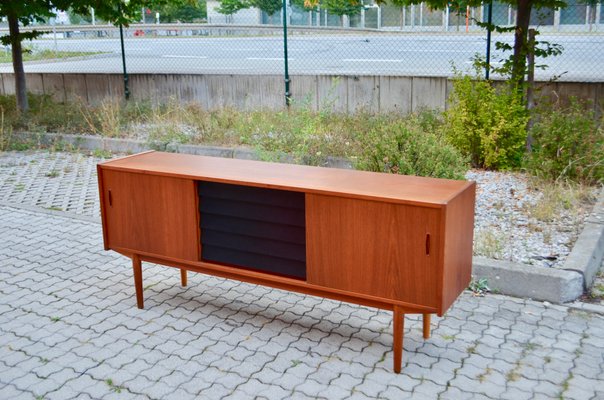 Teak Model Trio Sideboard by Nils Jonsson for Hugo Troeds, 1960s-UF-730796