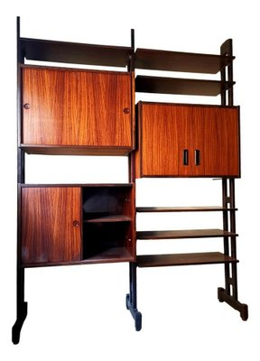 Teak Modular Bookcase by Vittorio Dassi, 1960s-FIP-990434