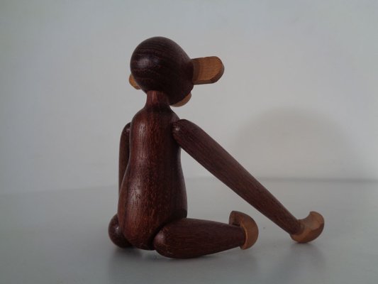 Teak Monkeys by Kay Bojesen, 1950s, Set of 2-RDW-699781