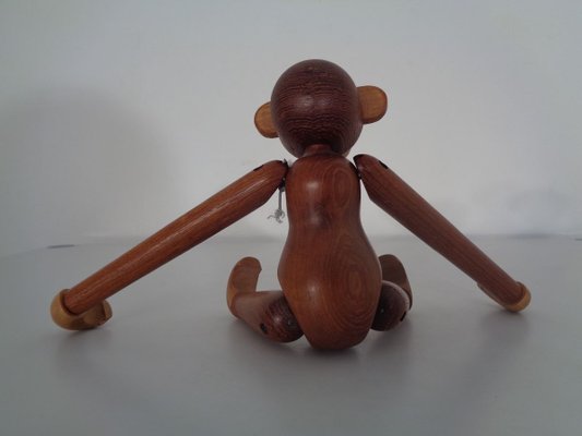 Teak Monkeys by Kay Bojesen, 1950s, Set of 2-RDW-699781