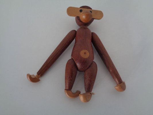 Teak Monkeys by Kay Bojesen, 1950s, Set of 2-RDW-699781