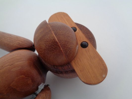 Teak Monkeys by Kay Bojesen, 1950s, Set of 2-RDW-699781