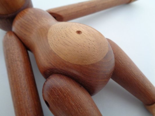 Teak Monkeys by Kay Bojesen, 1950s, Set of 2-RDW-699781