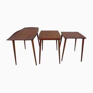 Teak Nesting Tables by Jens Quistgaard for Nissen, 1960s, Set of 3-RDW-837573