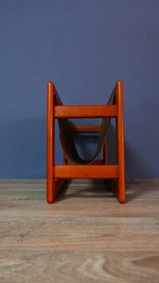 Teak Newspaper Rack by Aksel Kjersgaard for Salin Möbler, Denmark, 1960s-KK-1807001