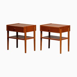 Teak Nightstands from Carlström & Co Mobelfabrik, Set of 2-JE-853820