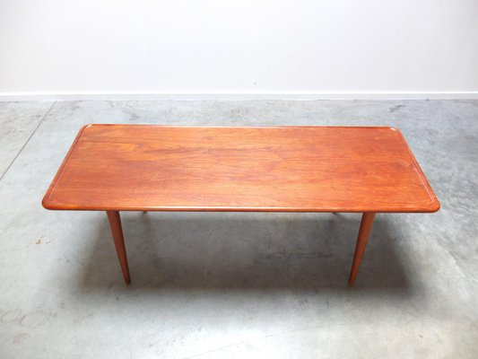 Teak & Oak AT-11 Coffee Table by Hans J. Wegner for Andreas Tuck, 1954-MHV-1744973