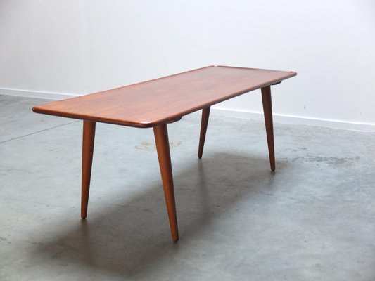 Teak & Oak AT-11 Coffee Table by Hans J. Wegner for Andreas Tuck, 1954-MHV-1744973