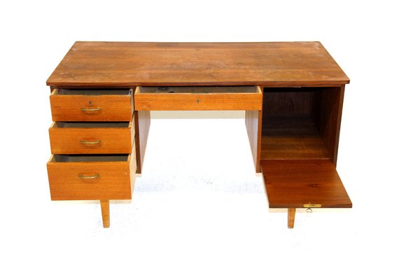 Teak Office Desk, Denmark, 1960-GEK-1240595