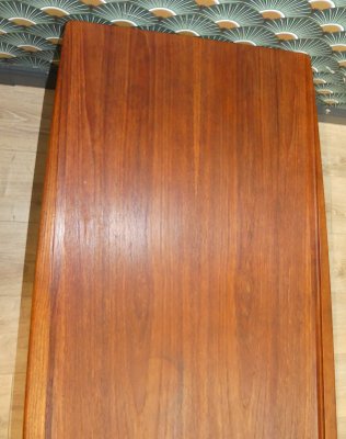 Teak Oiled Coffee Table by Grete Jalk for Poul Jeppesen, 1960s-AFE-866741