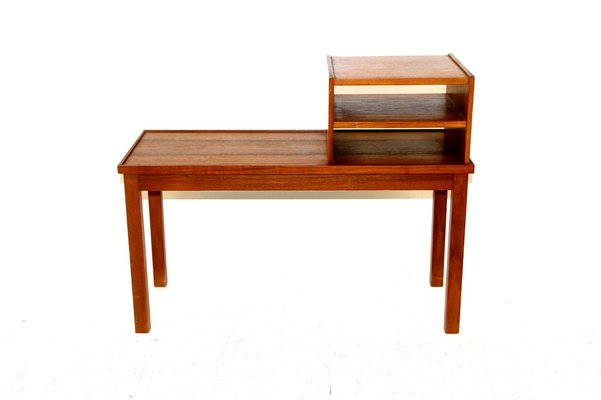 Teak Phone Bench, Sweden, 1960s-GEK-1029200