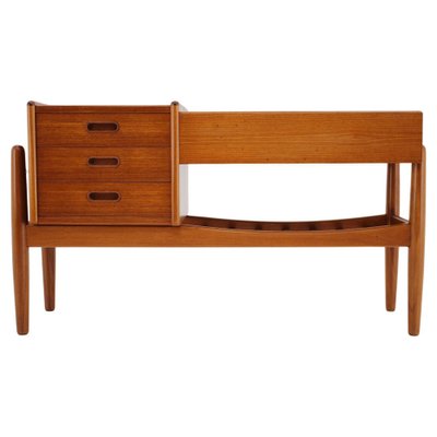 Teak Planter Bench attributed to Arne Wahl Iversen, Denmark, 1960s-TZ-1454068