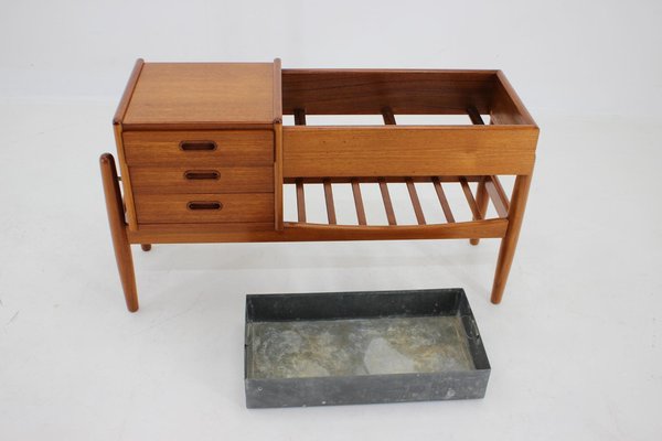 Teak Planter Bench attributed to Arne Wahl Iversen, Denmark, 1960s-TZ-1454068