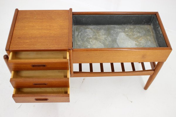 Teak Planter Bench attributed to Arne Wahl Iversen, Denmark, 1960s-TZ-1454068