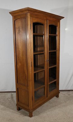 Teak Pondicherry Showcase Display Bookcase, 1900s-RVK-1798787