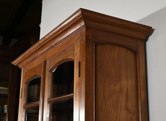 Teak Pondicherry Showcase Display Bookcase, 1900s-RVK-1798787