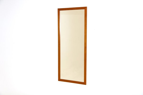 Teak Rectangular Mirror from Nygeverken, Nyköping, 1960s-GEK-1292114