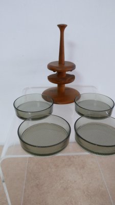 Teak Rotating Lazy Susan from Digsmed, Denmark, 1970s-KK-1332050