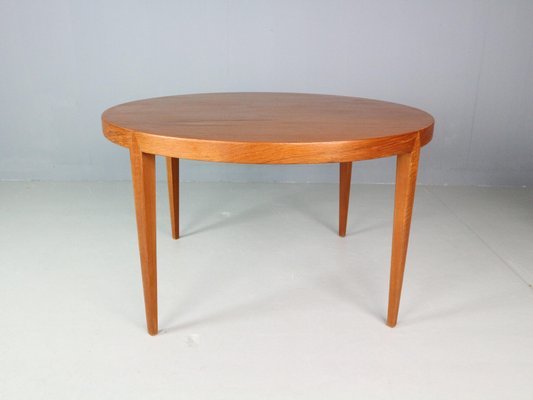 Teak Round Coffee Table by Severin Hansen for Haslev Mobelfabrik attributed to Bovenkamp, 1960s-DT-2026305