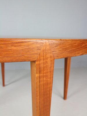 Teak Round Coffee Table by Severin Hansen for Haslev Mobelfabrik attributed to Bovenkamp, 1960s-DT-2026305