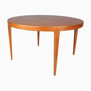 Teak Round Coffee Table by Severin Hansen for Haslev Mobelfabrik attributed to Bovenkamp, 1960s-DT-2026305