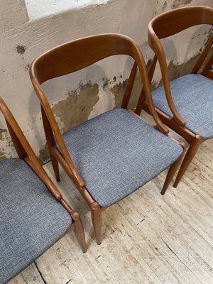 Teak Samcom Chairs by Johannes Andersen for Uldum Mobelfabrik, Set of 6-LCU-1251689