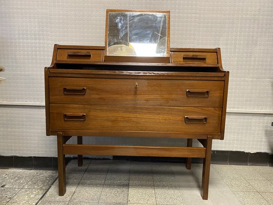 Teak Secretaire by Arne Wahl Iversen for Vinde Møbelfabrik, 1960s-PYR-1755984